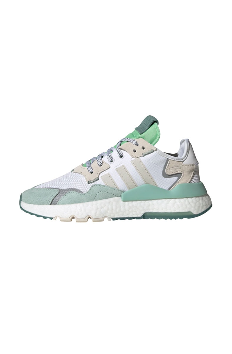 Tênis Adidas Nite Jogger Feminino Branco/Verde