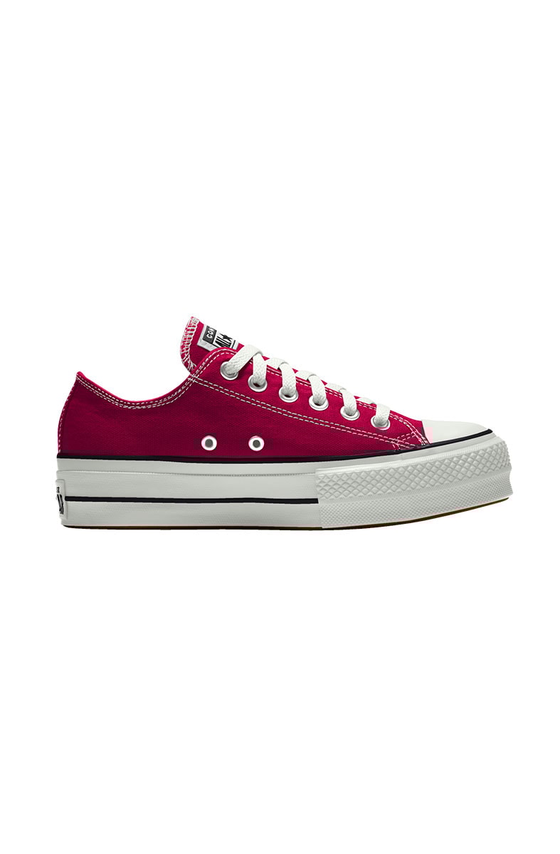 Tênis CONVERSE Chuck Taylor ALL STAR Lift Plataforma Low Bordo/Burgundy