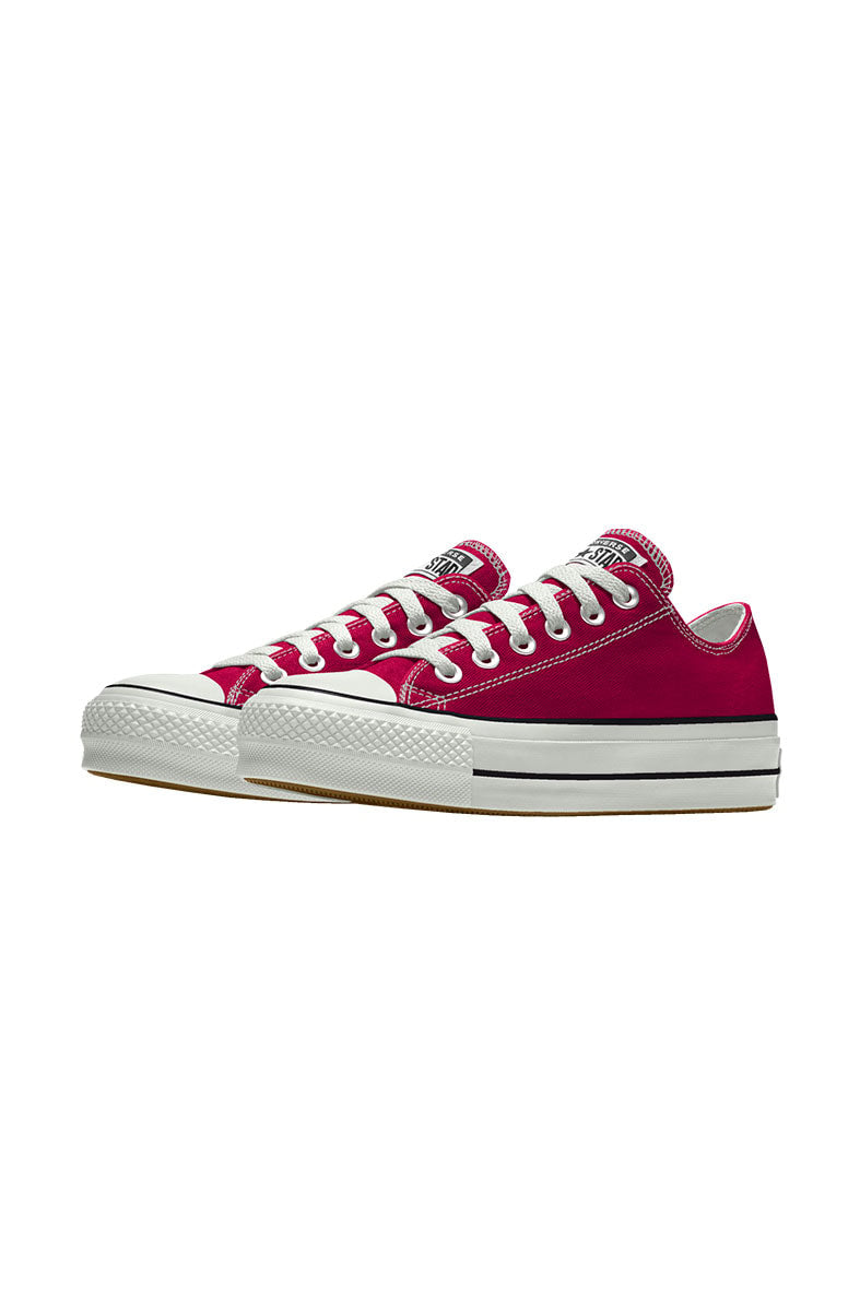Tênis CONVERSE Chuck Taylor ALL STAR Lift Plataforma Low Bordo/Burgundy