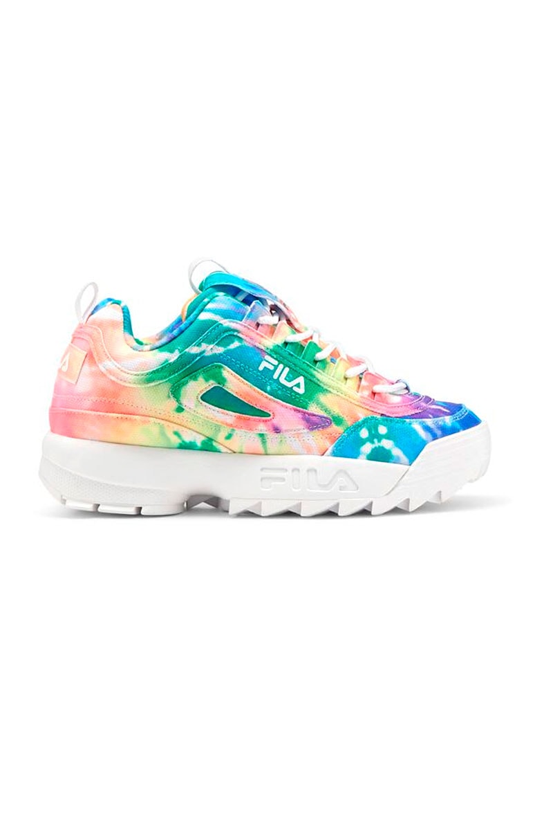 Tênis Fila Disruptor 2 Premium Feminino Tie Dye Colorido