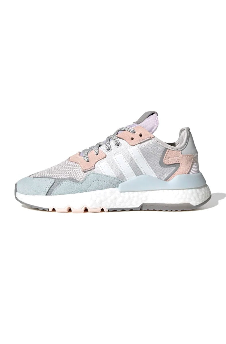 Tênis Adidas Nite Jogger Feminino Cinza/Rosa