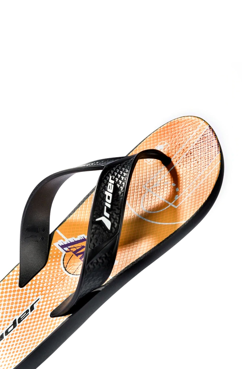 Chinelo Dedo Rider Street Bold Nba Los Angeles Lakers