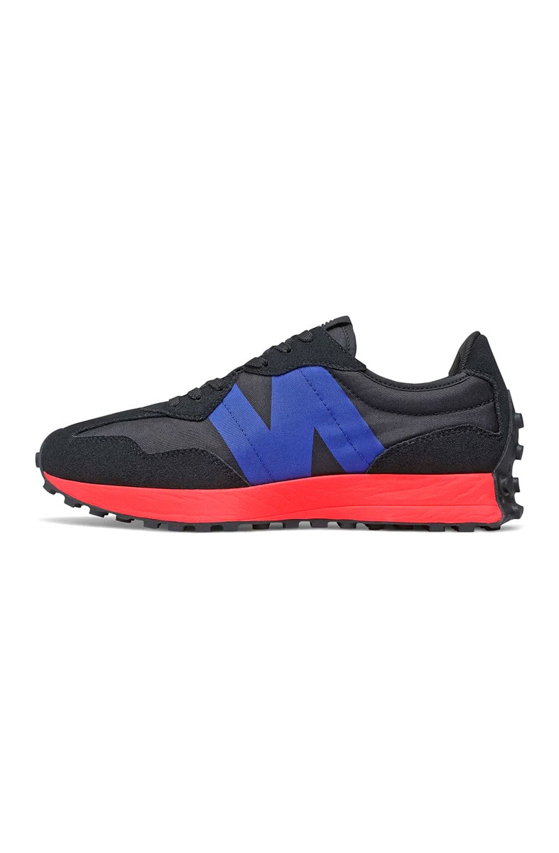Tênis New Balance 327 MS327CPB Preto/Azul/vermelho