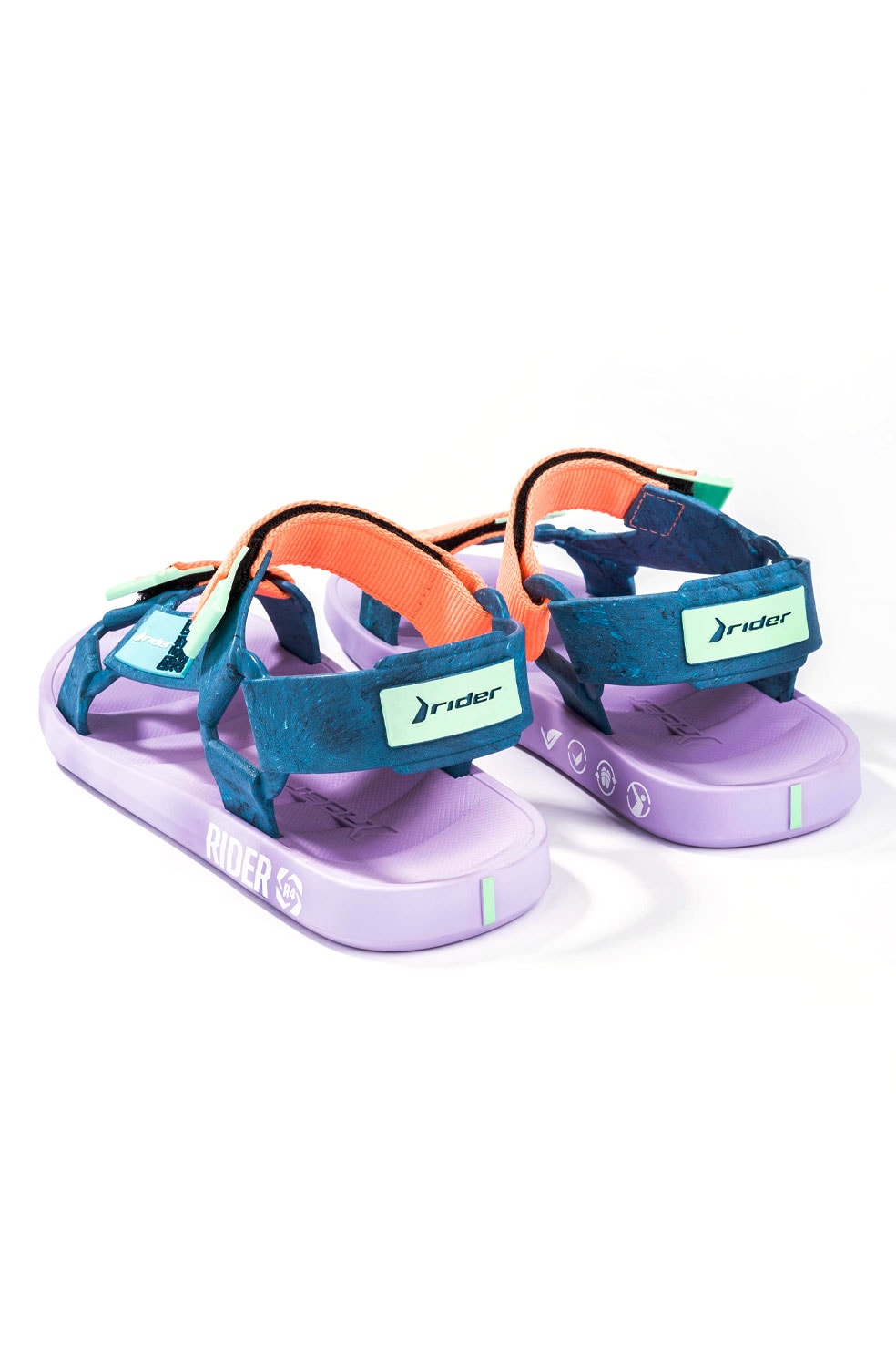 Papete Rider R4 Lilas/Azul