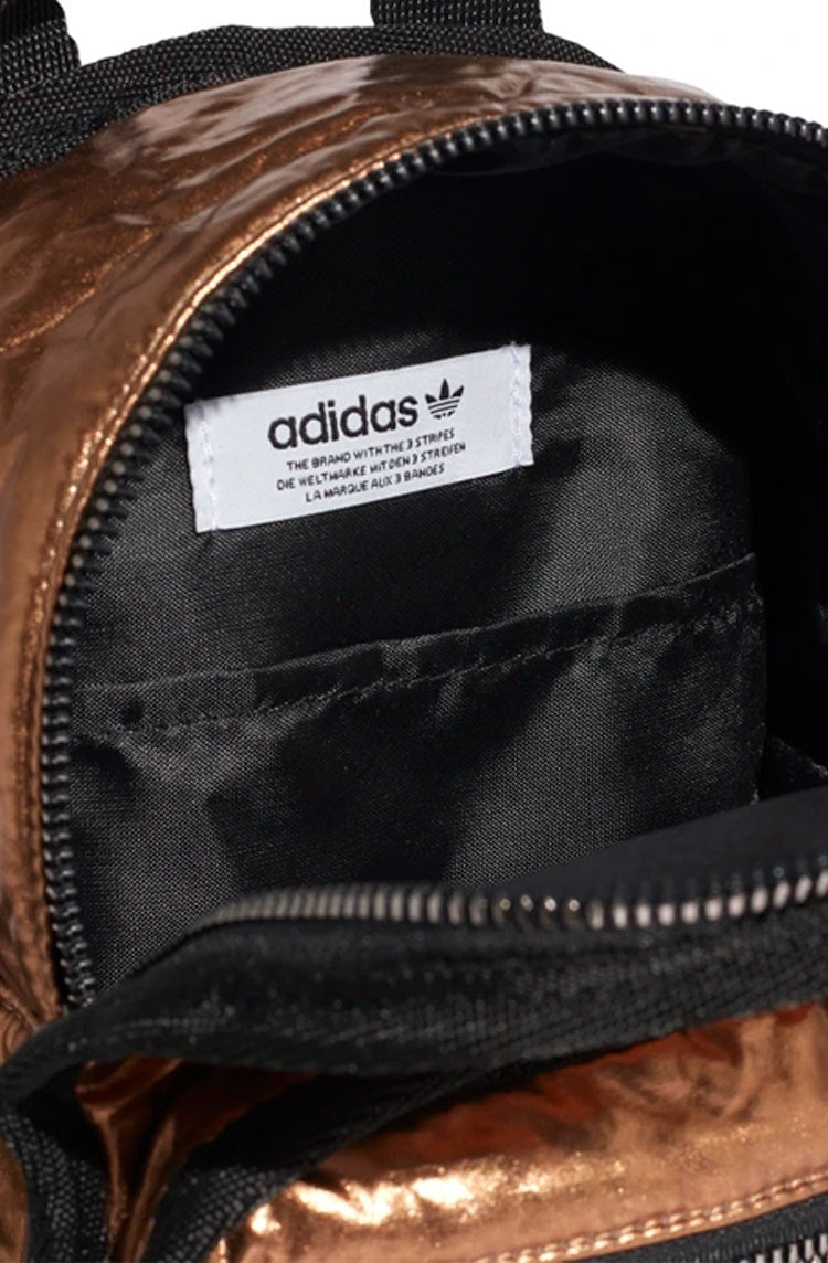 Mochila Adidas Mini Dourada