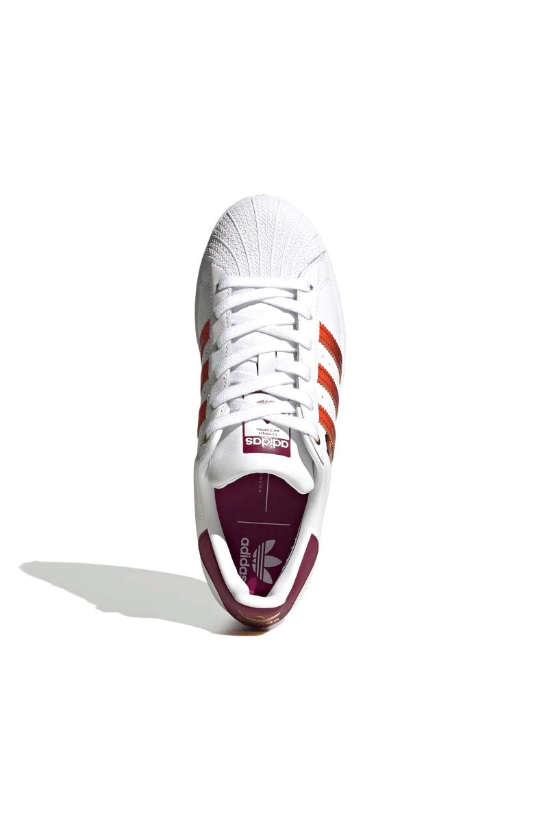 Tênis Adidas Superstar x Her Studio London Feminino Branco/Floral