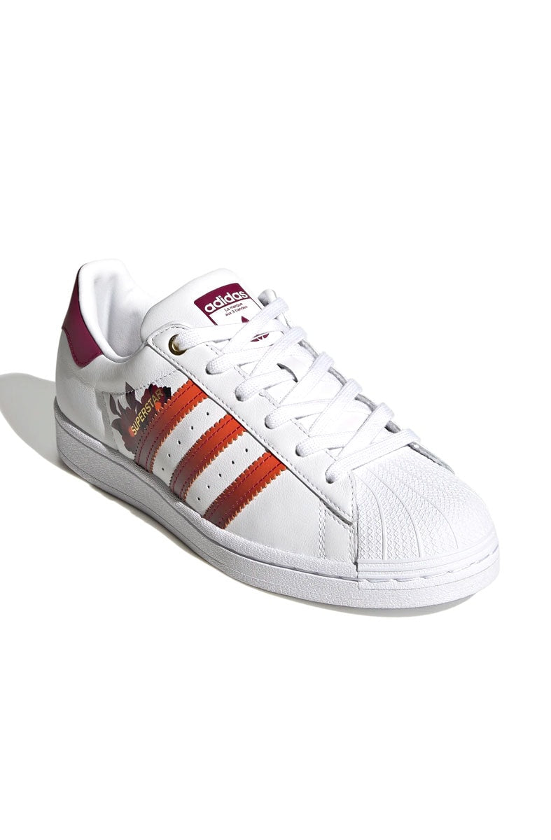 Tênis Adidas Superstar x Her Studio London Feminino Branco/Floral