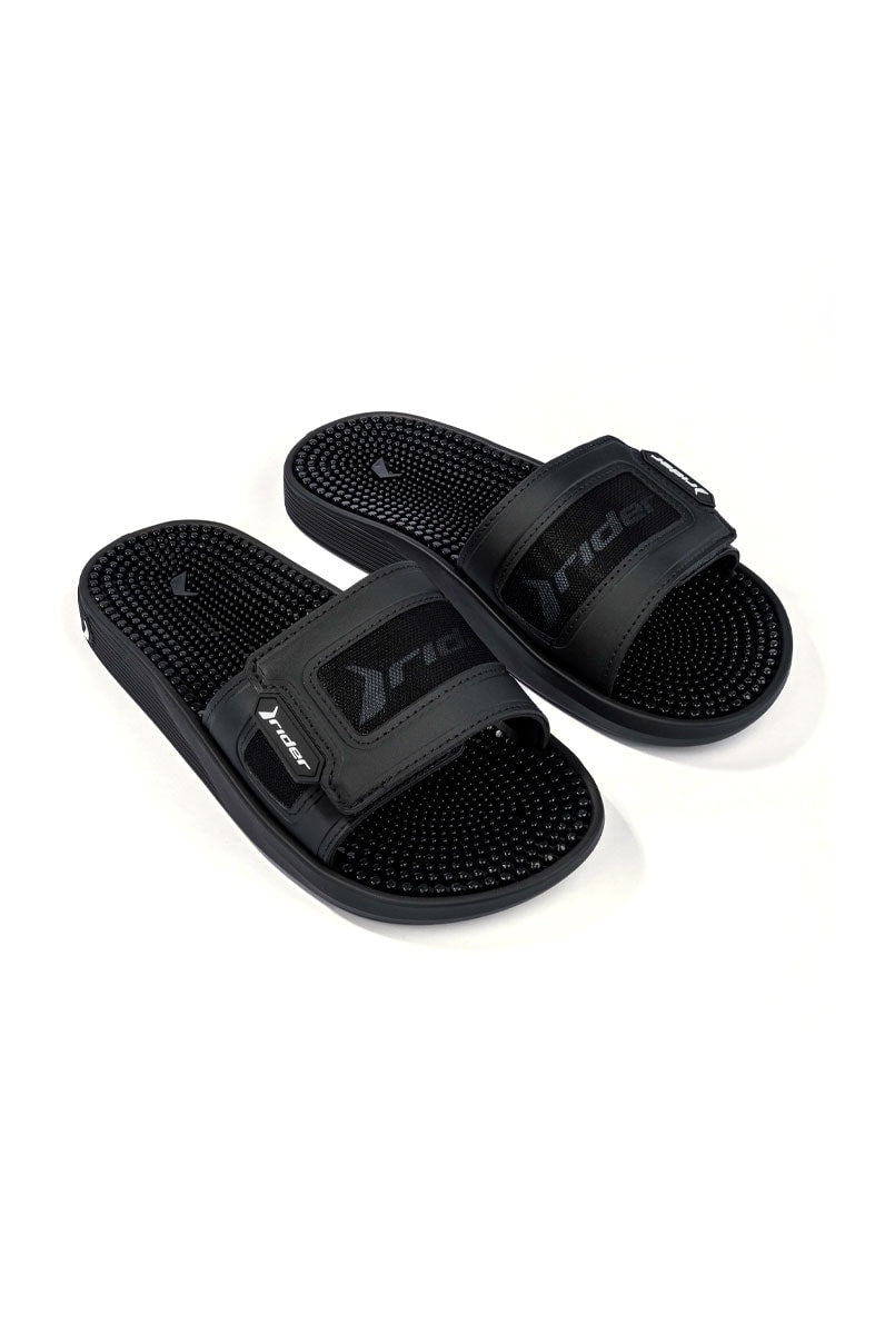 Chinelo Slide Rider Infinity Max Preto/Preto