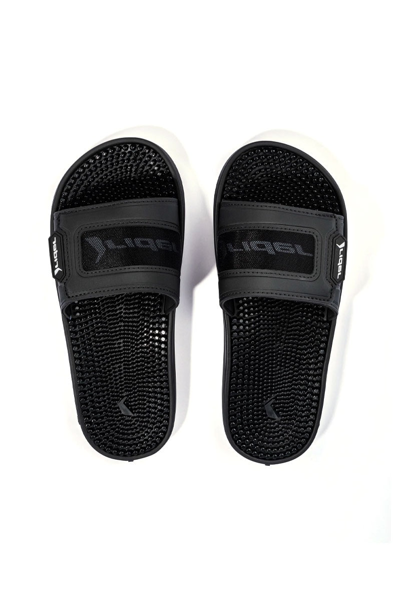 Chinelo Slide Rider Infinity Max Preto/Preto