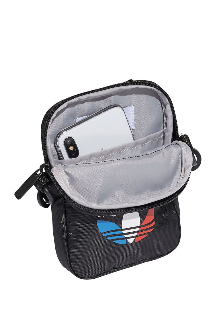Bolsa Adidas Festival Tricolor Shoulder Bag Preta