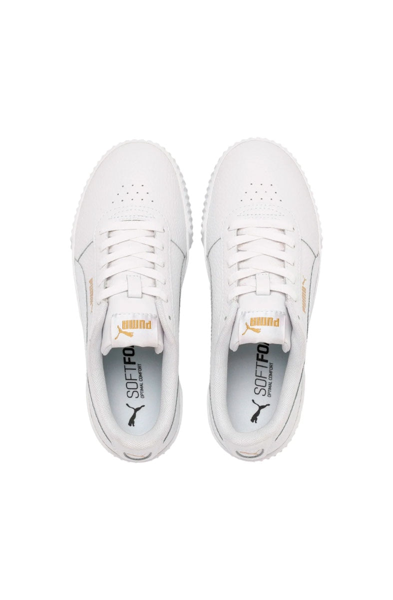Tênis Puma Carina Lux L BDP Feminino Branco/Dourado
