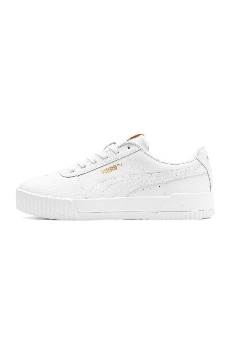 Tênis Puma Carina Lux L BDP Feminino Branco/Dourado