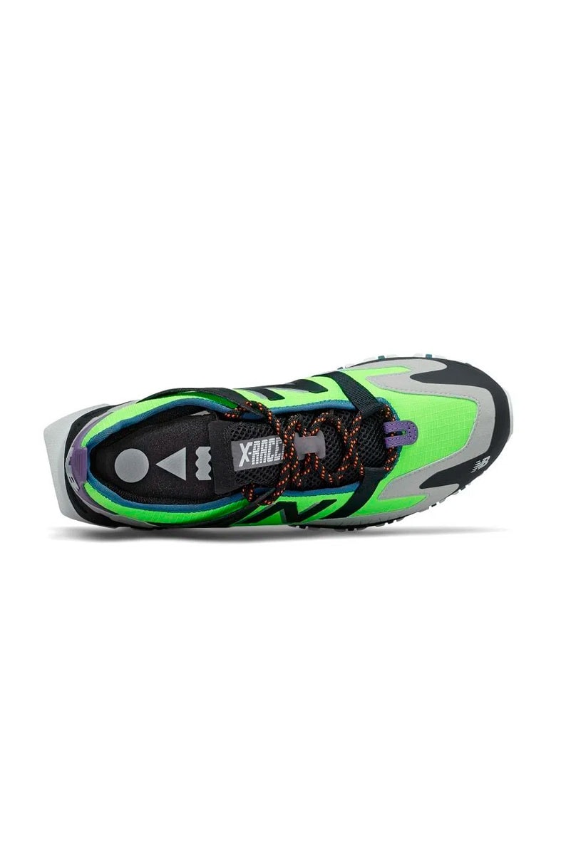 Tênis New Balance X Racer MSXRCTCC Preto/Cinza/Verde