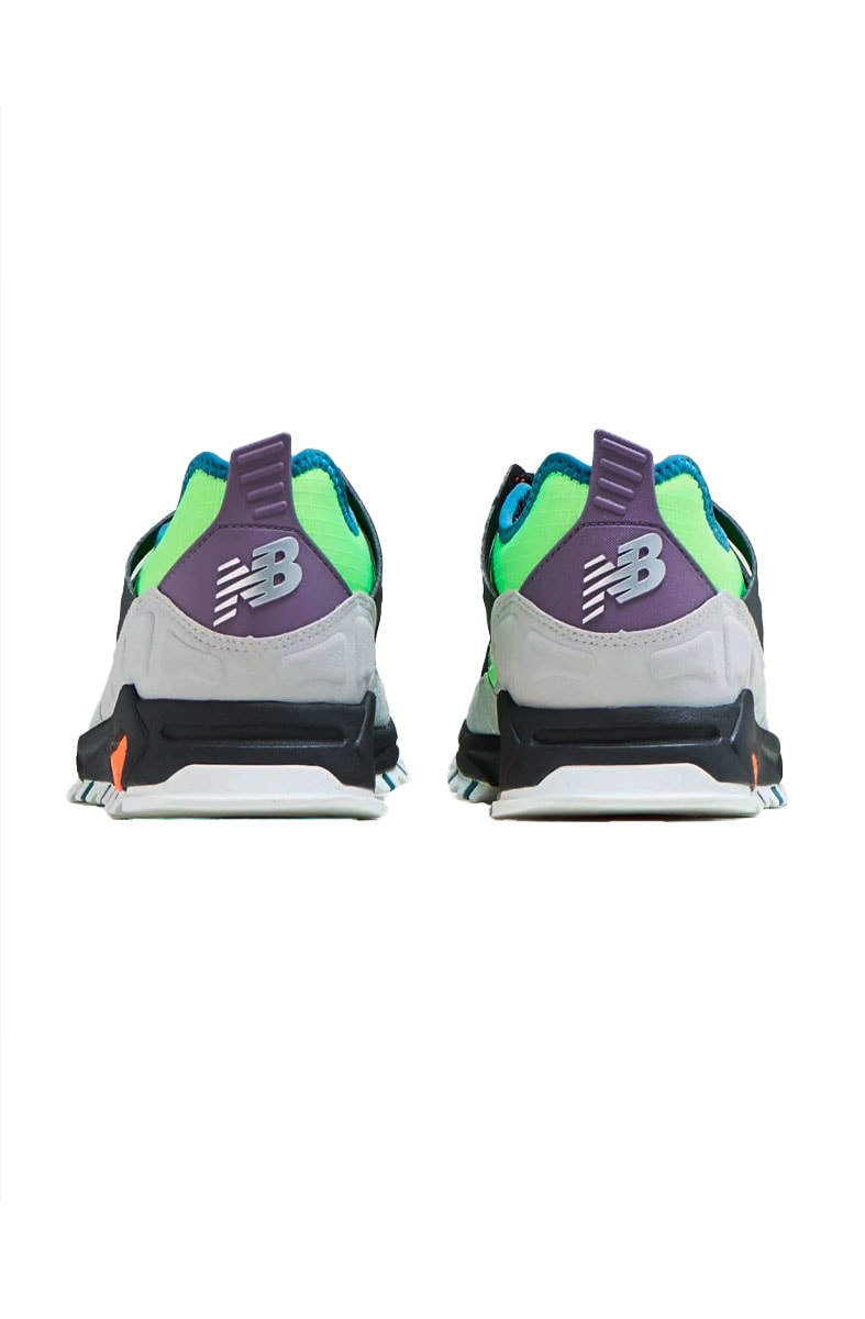 Tênis New Balance X Racer MSXRCTCC Preto/Cinza/Verde