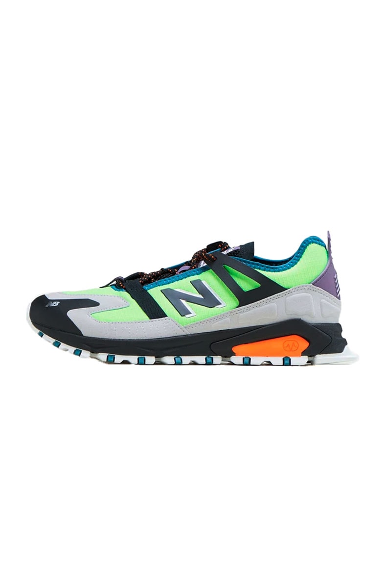 Tênis New Balance X Racer MSXRCTCC Preto/Cinza/Verde