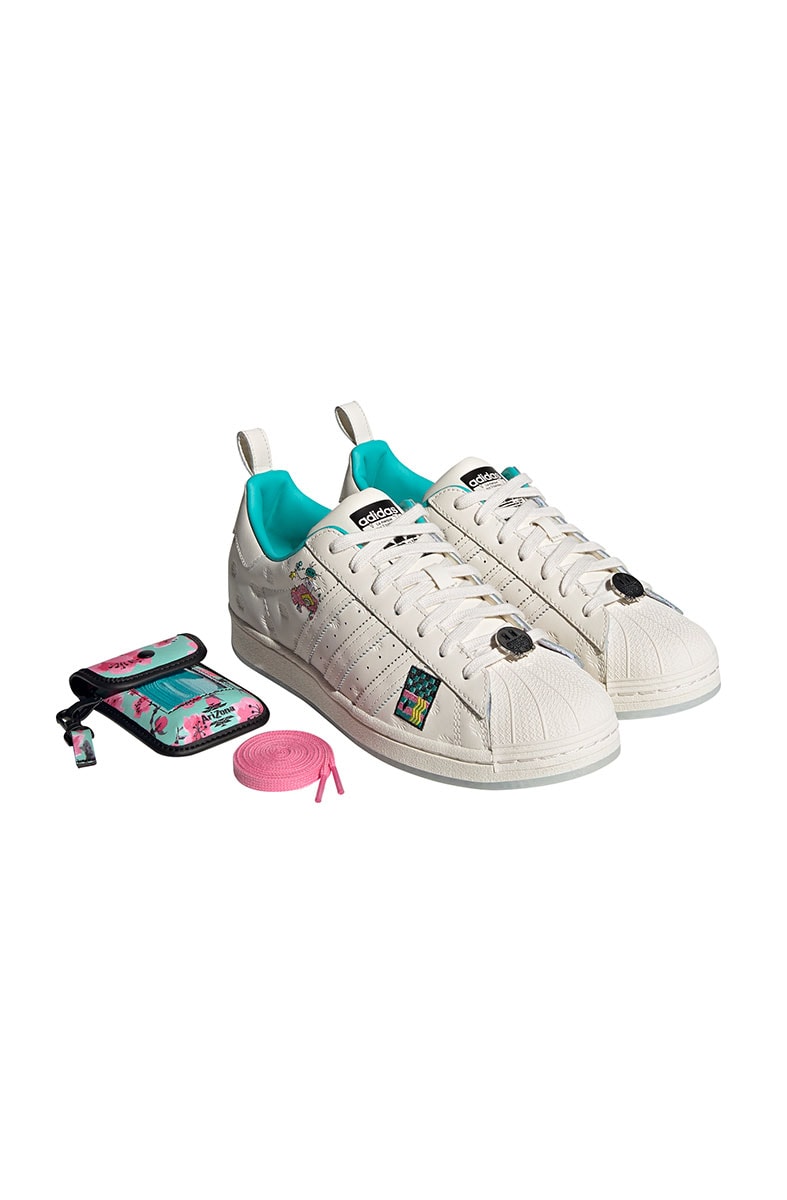 Tênis Adidas Superstar Arizona Branco/Verde