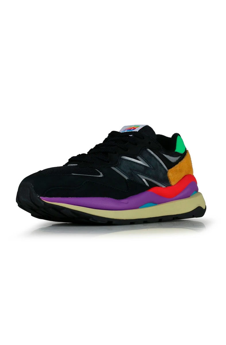Tênis New Balance 5740 M5740LB Preto/Roxo/Vermelho