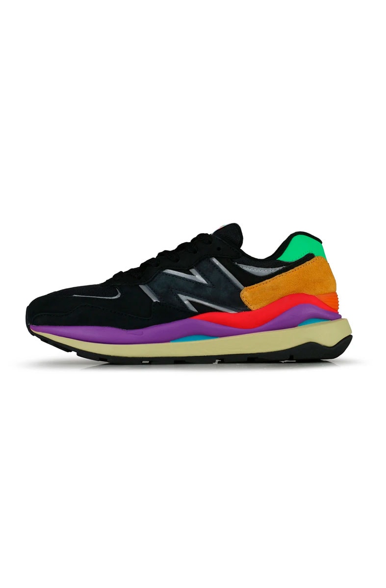 Tênis New Balance 5740 M5740LB Preto/Roxo/Vermelho