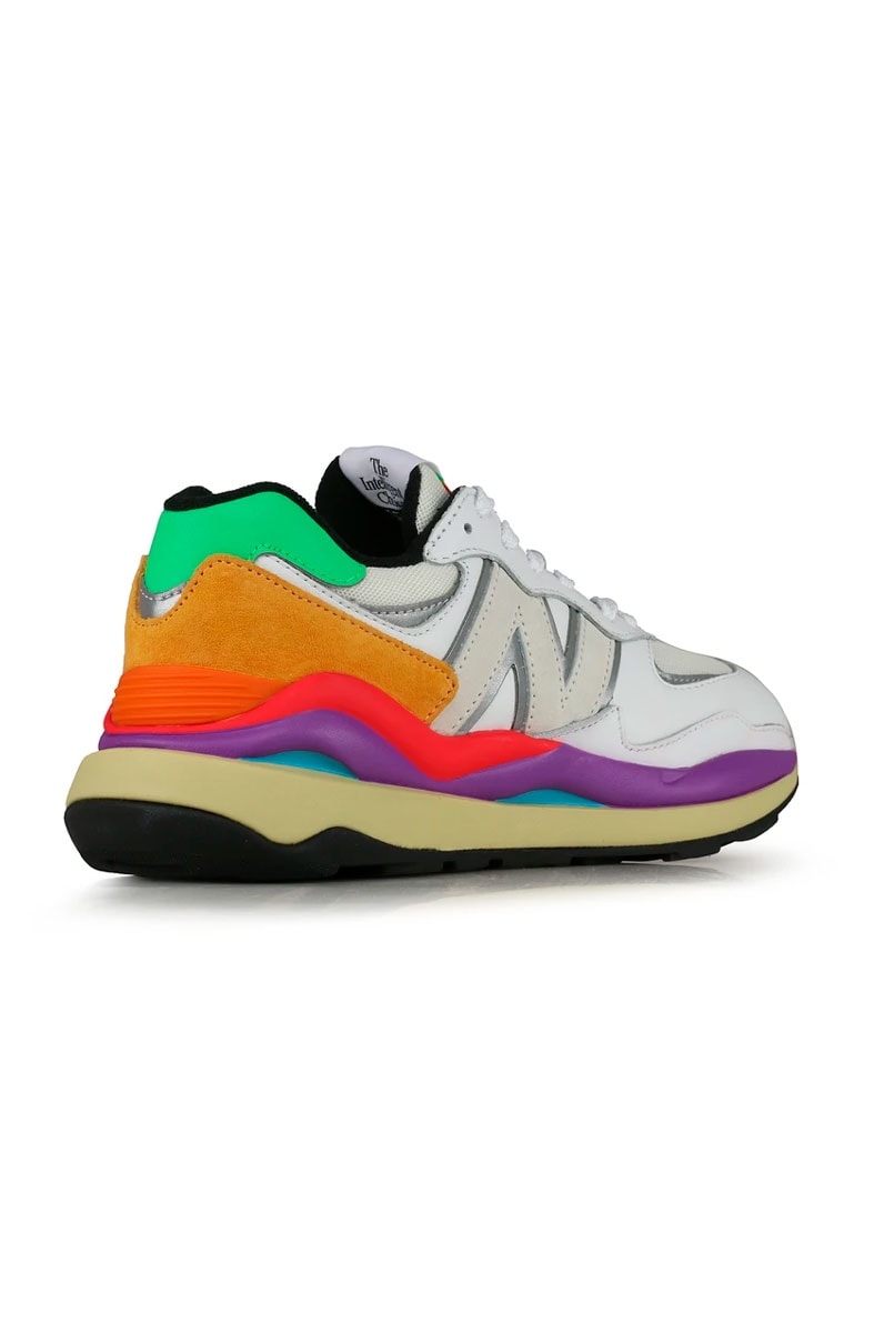 Tênis New Balance 5740 M5740LA Branco/Roxo/Vermelho