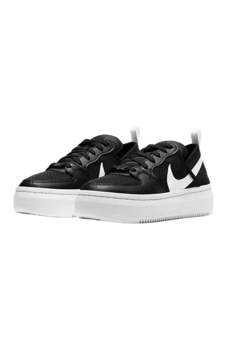 Tênis Nike Court Vision Alto Plataforma Feminino Preto/Branco