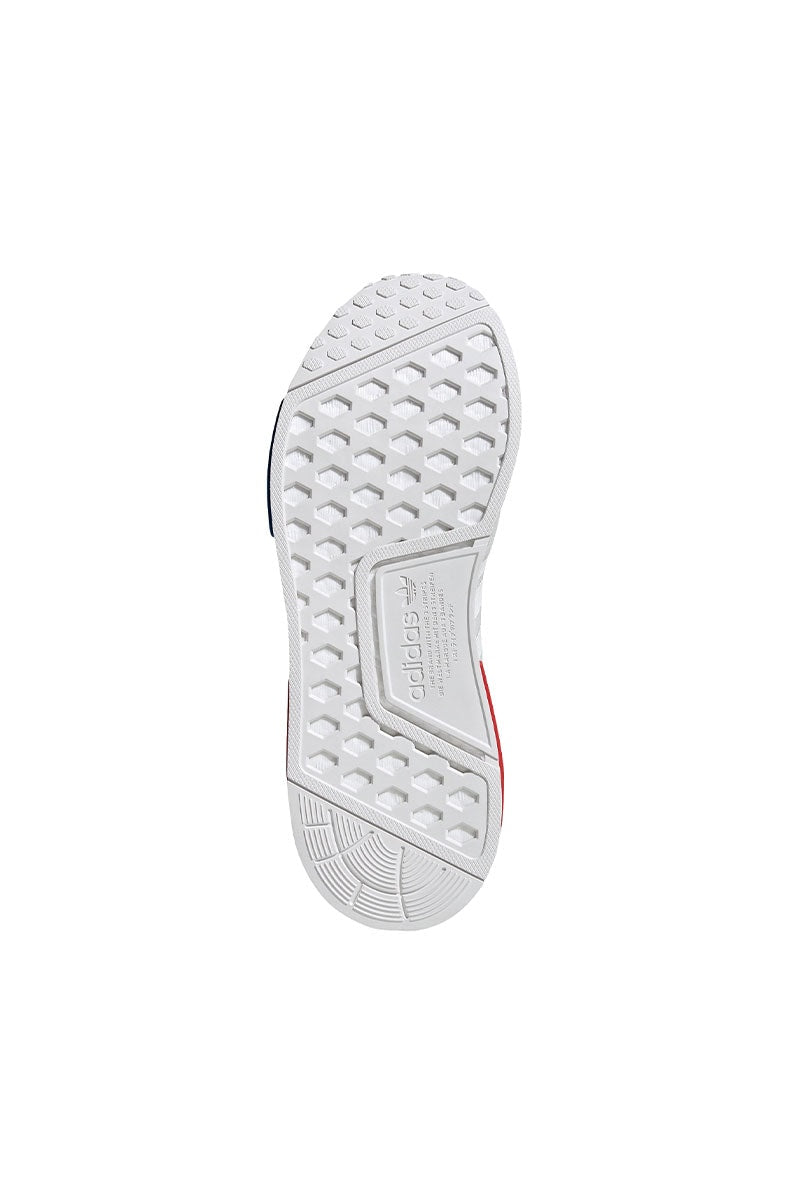 Tênis Adidas NMD R1 Branco/Vermelho/Azul
