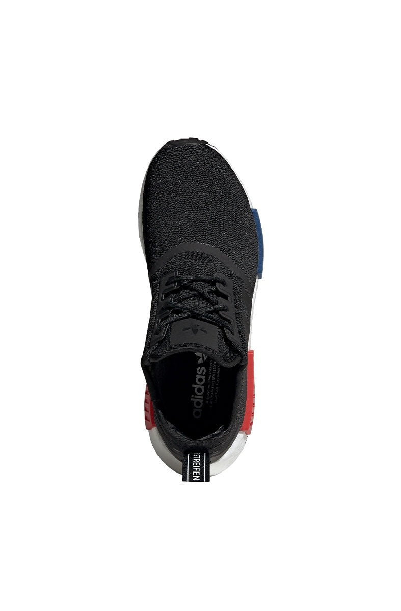 Tênis Adidas NMD R1 Preto/Vermelho/Azul