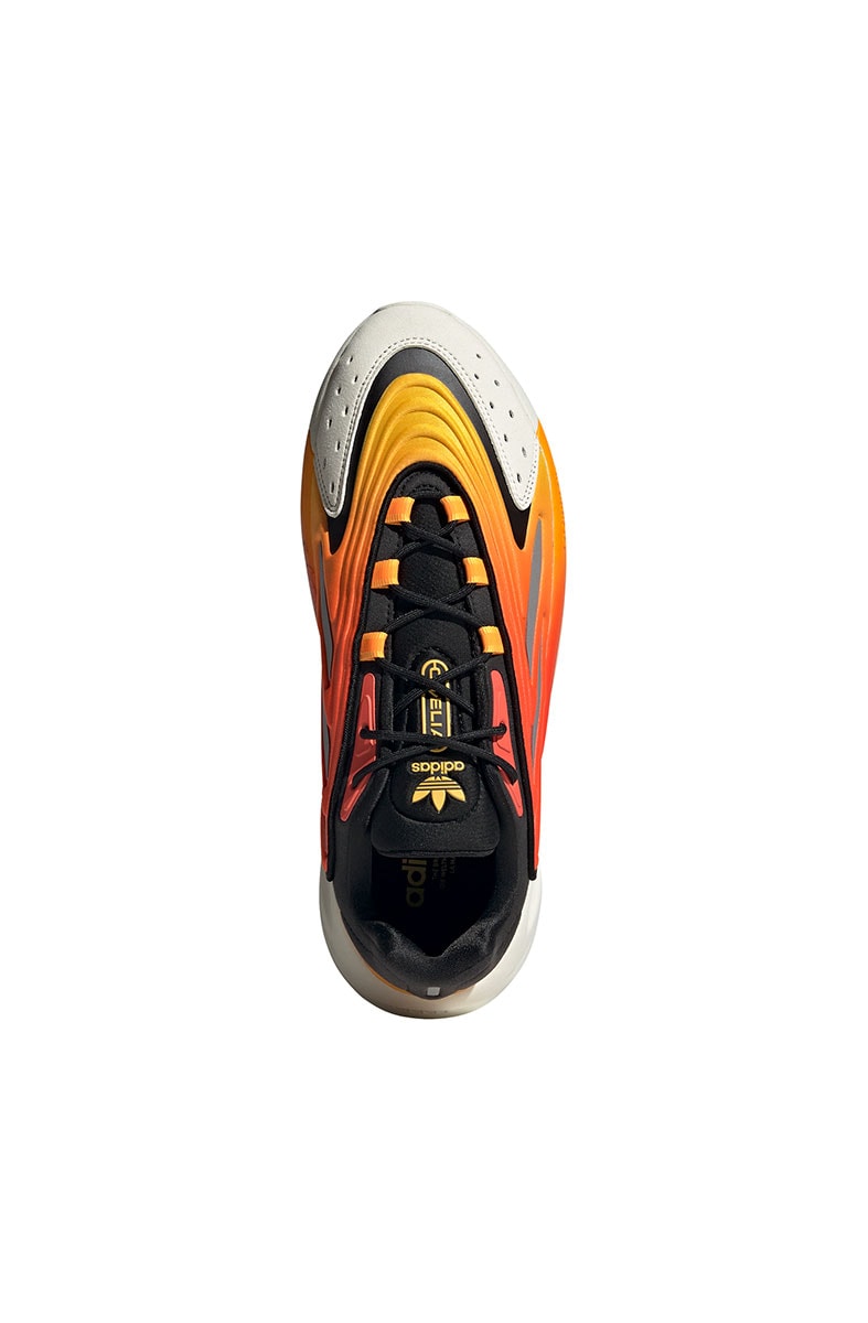 Tênis Adidas Ozelia Bege/Laranja