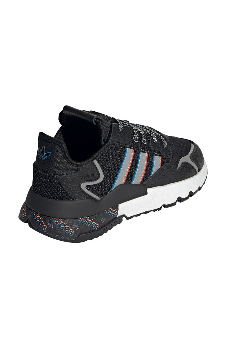 Tênis Adidas Nite Jogger Preto/Branco