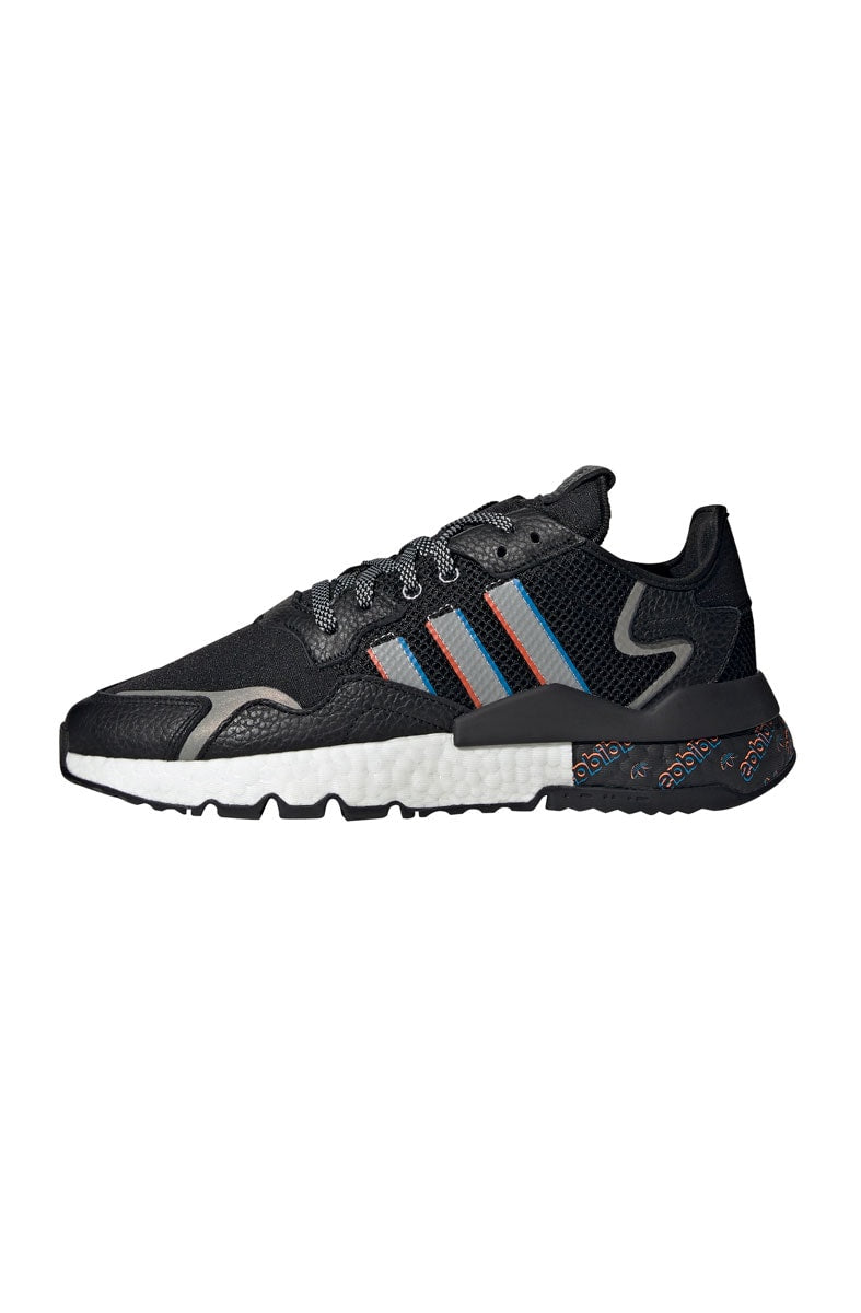 Tênis Adidas Nite Jogger Preto/Branco
