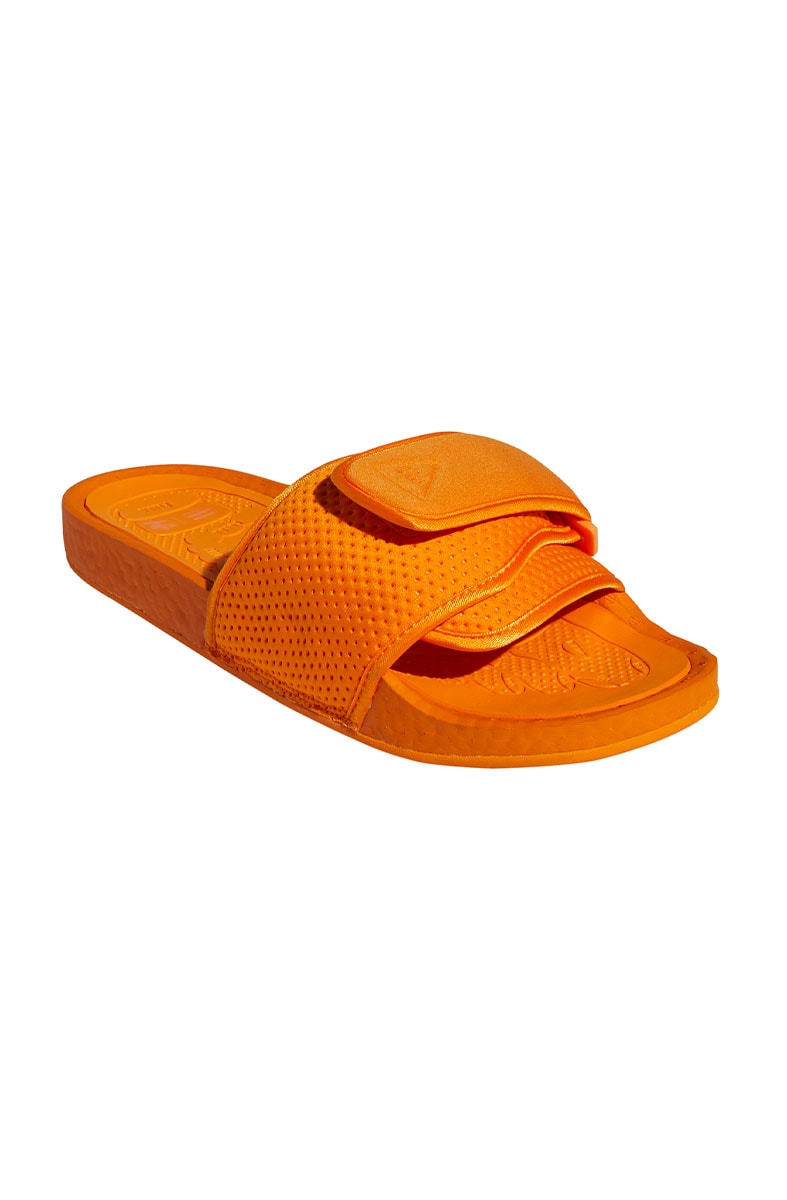 Chinelo Adidas Boost Pharrell Williams HU Laranja/Laranja