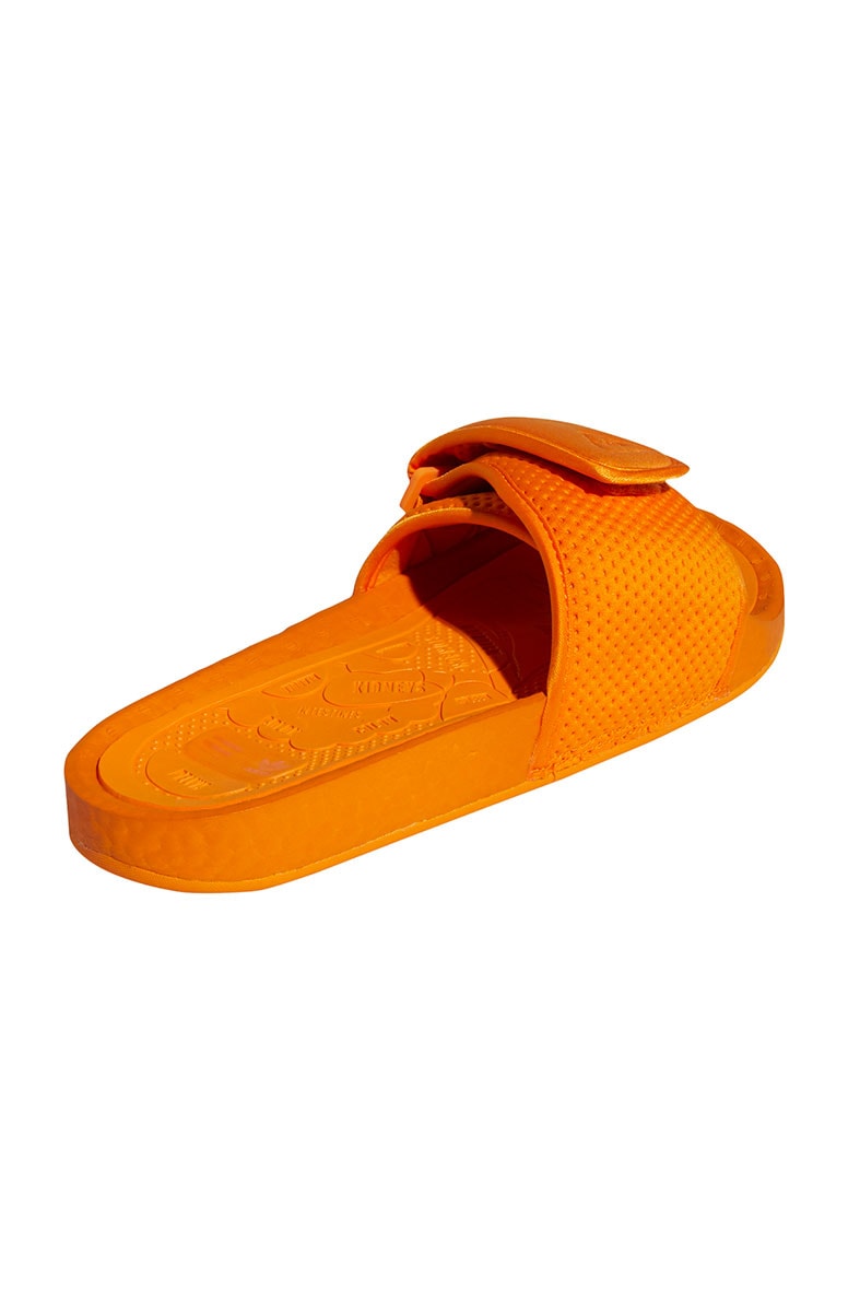 Chinelo Adidas Boost Pharrell Williams HU Laranja/Laranja