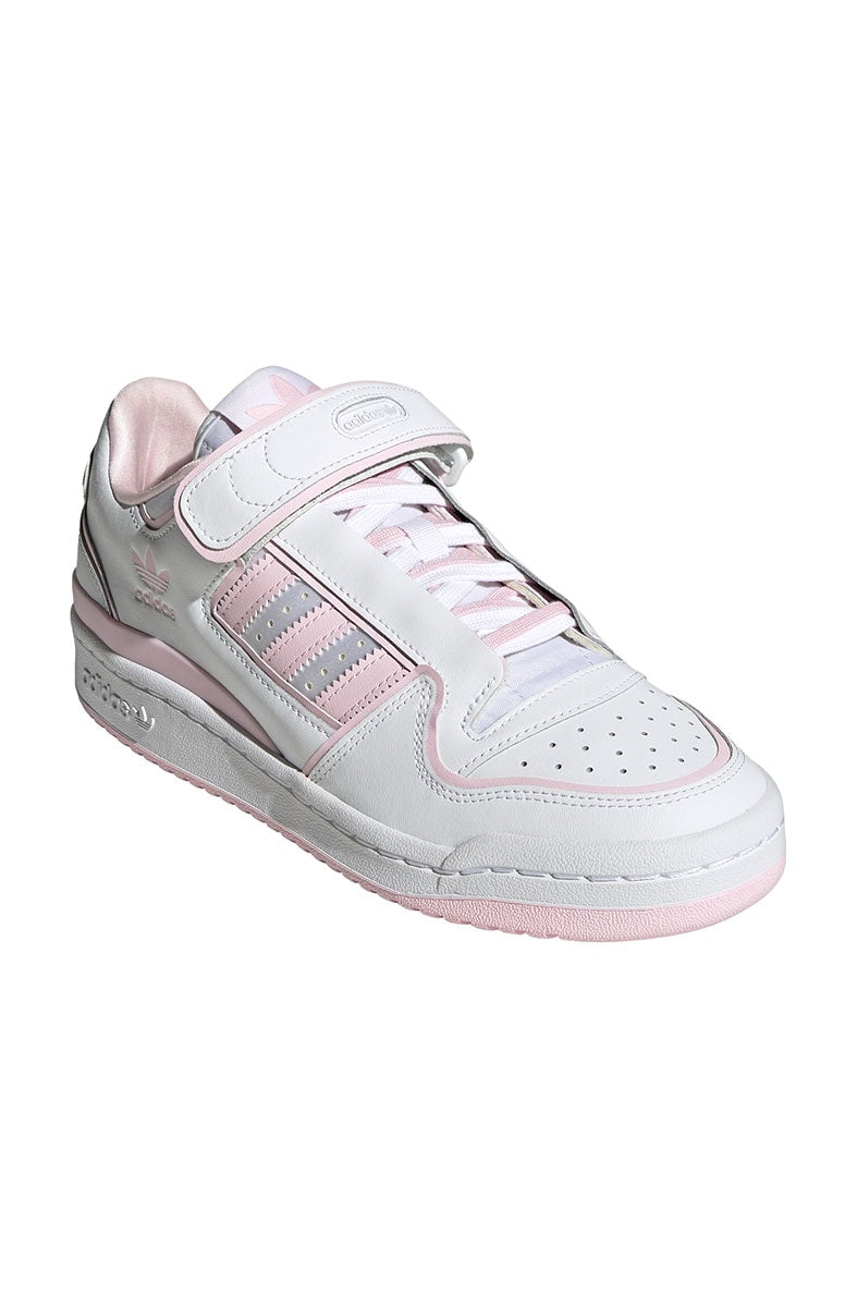 Tênis Adidas Forum Plus Branco/Rosa