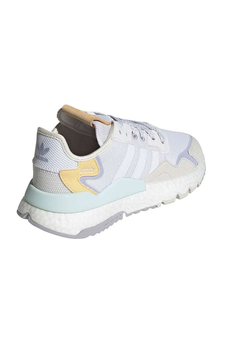 Tênis Adidas Nite Jogger Cinza/Amarelo