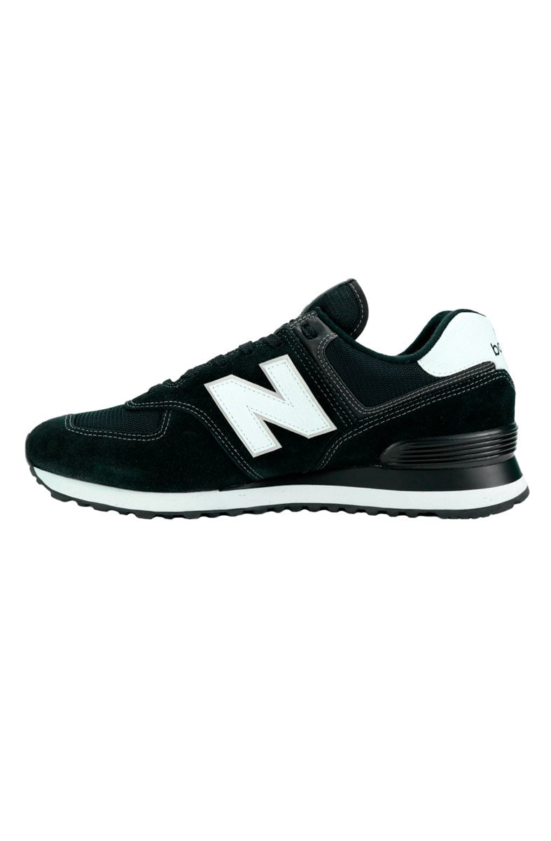 Tênis New Balance 574 ML574EW2 Preto/Branco