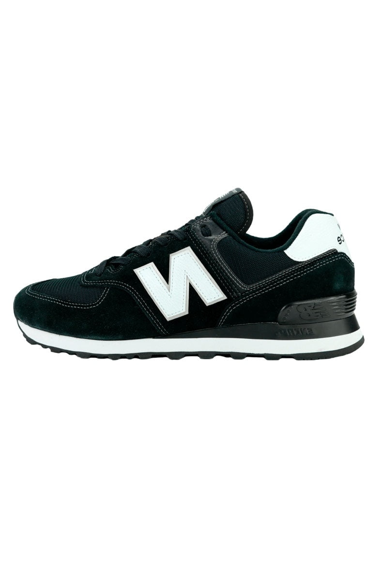 Tênis New Balance 574 ML574EW2 Preto/Branco