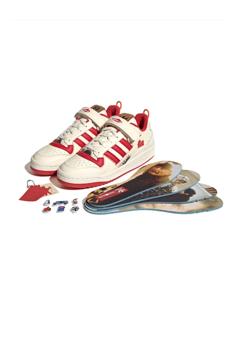 Tênis Adidas Forum Home Alone Branco/Vermelho