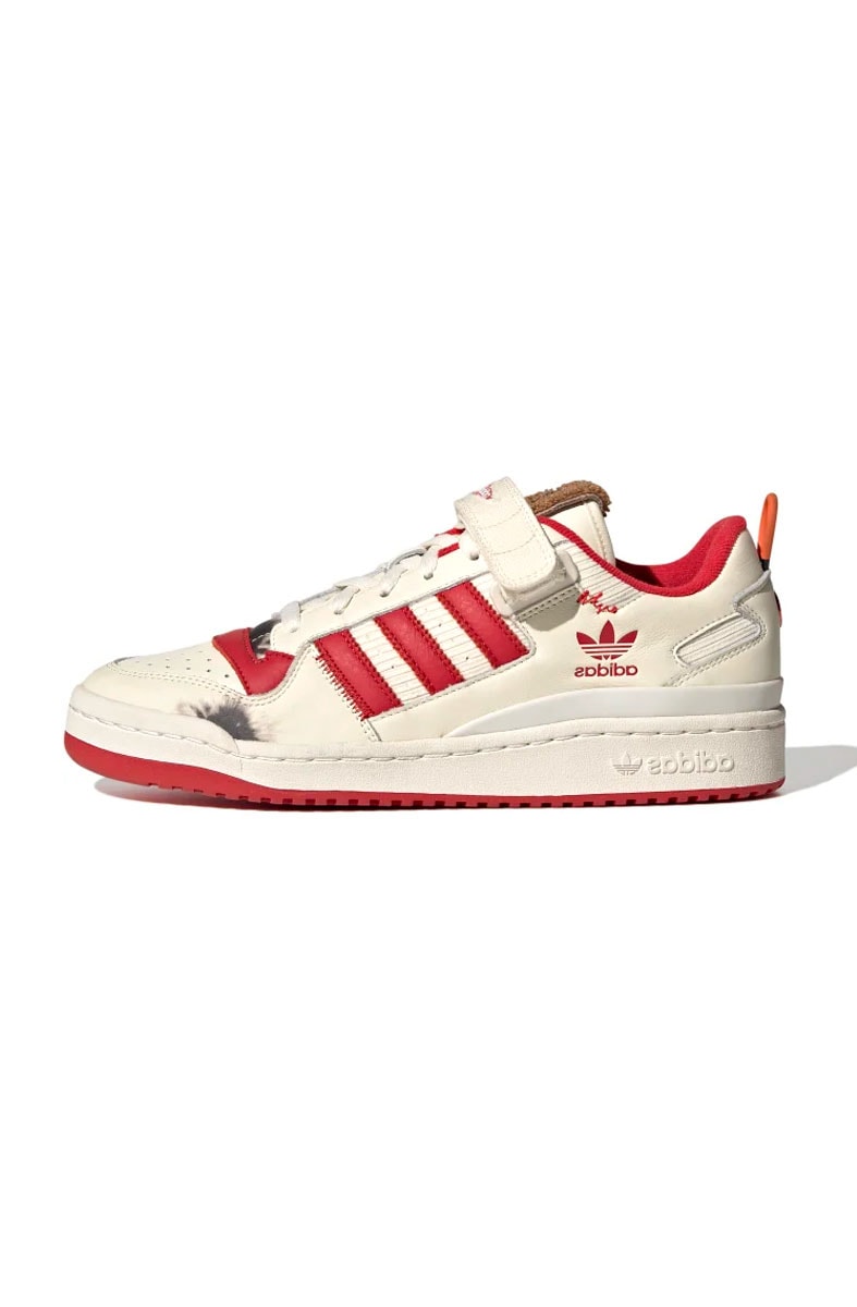 Tênis Adidas Forum Home Alone Branco/Vermelho