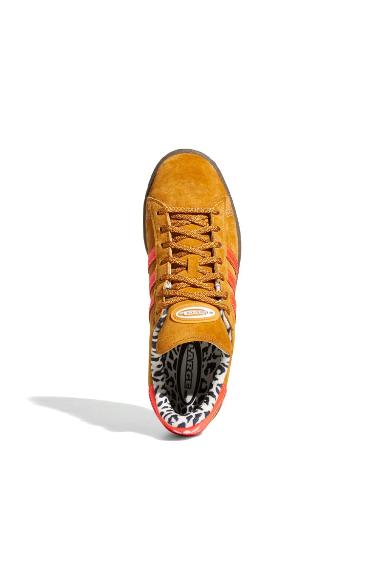 Tênis Adidas Campus 80 x Large Marrom/Laranja