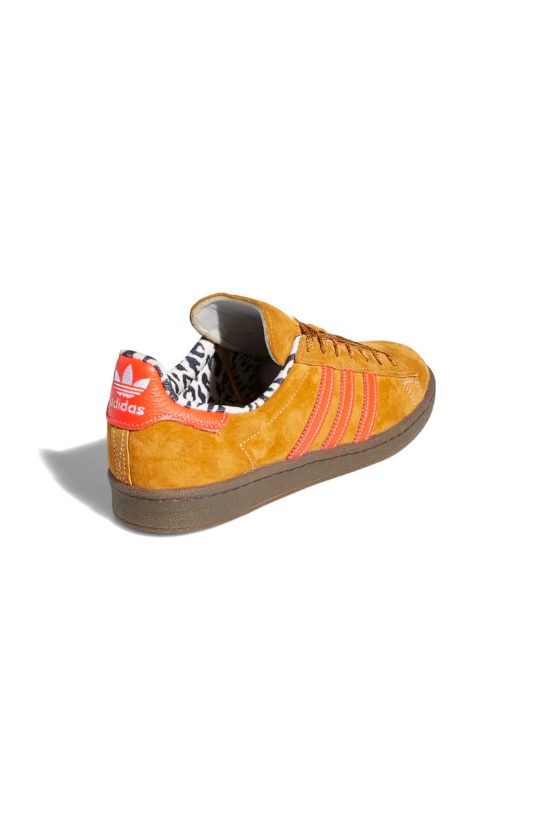 Tênis Adidas Campus 80 x Large Marrom/Laranja