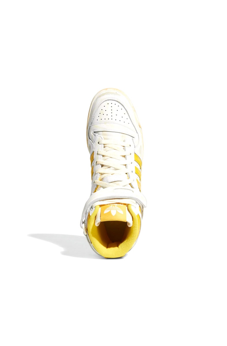 Tênis Adidas Forum 84 Hi Aec Branco/Amarelo