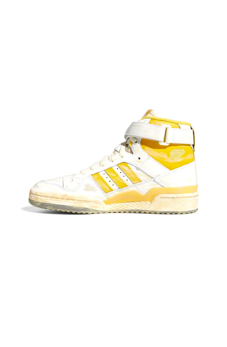 Tênis Adidas Forum 84 Hi Aec Branco/Amarelo