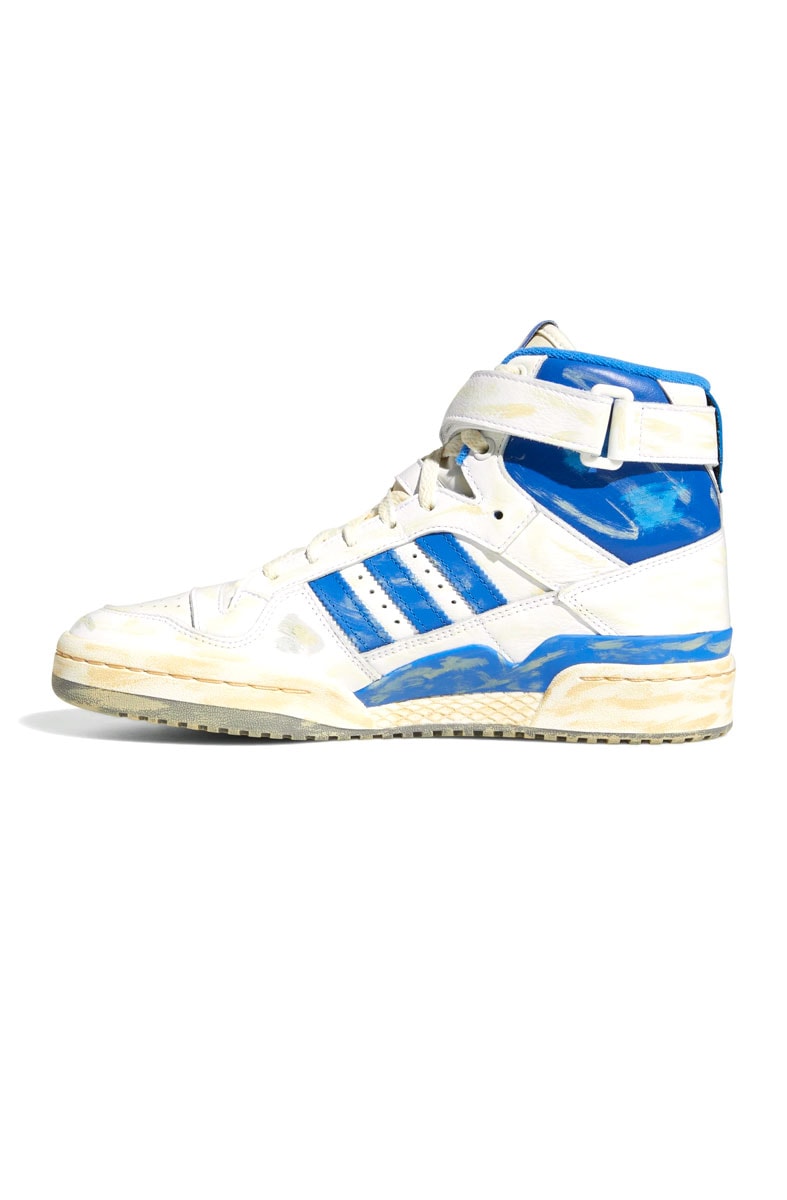 Tênis Adidas Forum 84 Hi Aec Branco/Azul