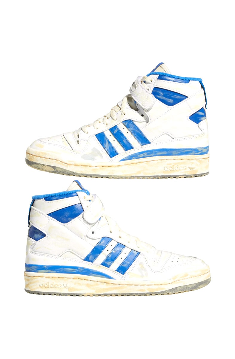 Tênis Adidas Forum 84 Hi Aec Branco/Azul