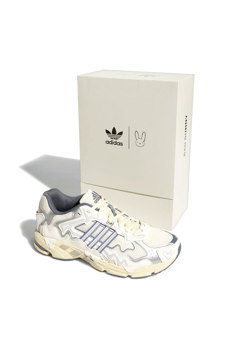 Tênis Adidas X Bad Bunny Response CL Branco/Cinza GY0102
