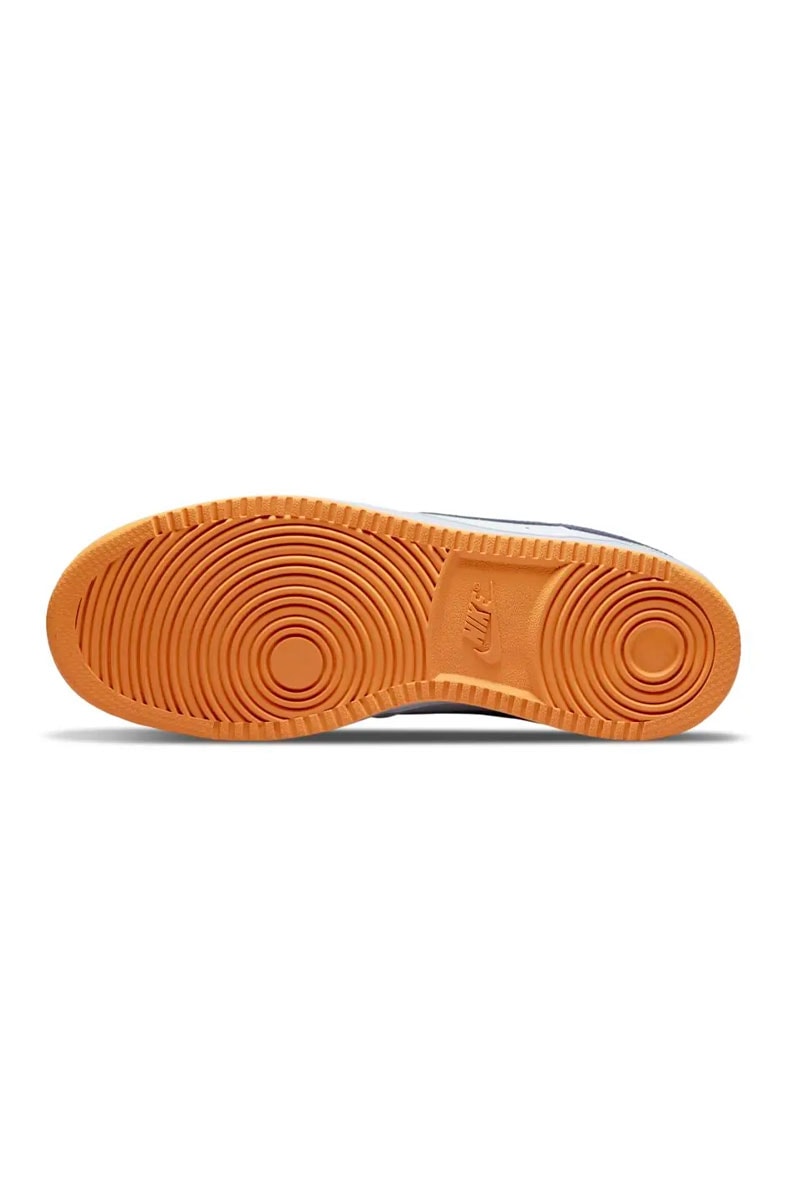Tênis Nike Court Vision Low NBA Masculino Branco/Laranja
