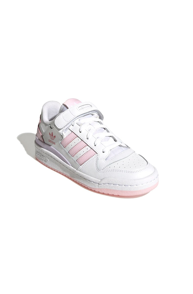 Tênis Adidas Forum Low Branco/Rosa