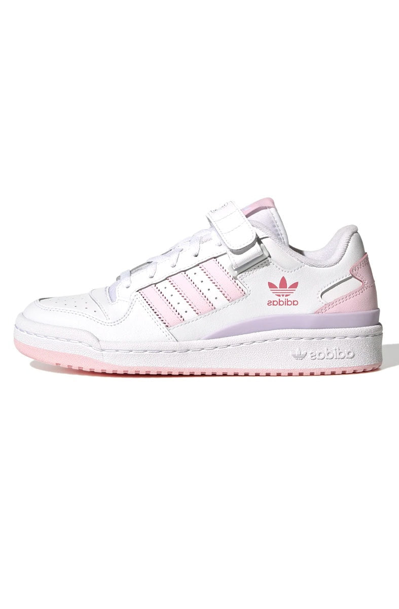 Tênis Adidas Forum Low Branco/Rosa