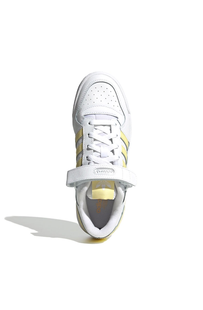 Tênis Adidas Forum Low Branco/Amarelo