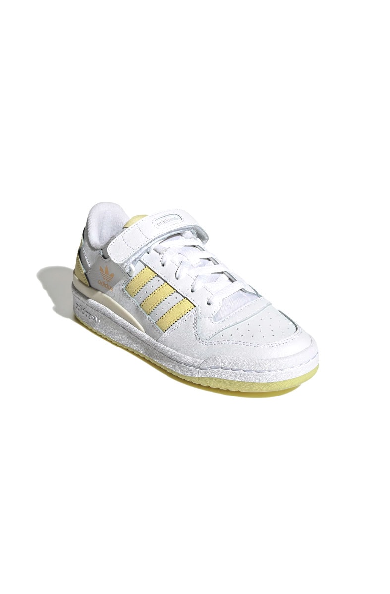 Tênis Adidas Forum Low Branco/Amarelo