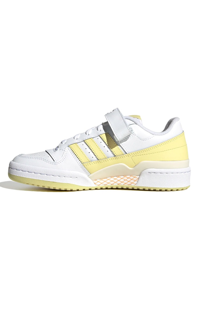 Tênis Adidas Forum Low Branco/Amarelo